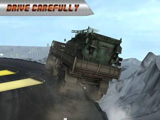 Изображение игры: Army Heavy Truck Transport Cargo - Snow Driving 3D