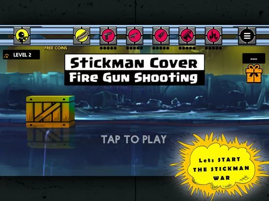 Изображение игры: Stickman Cover Shooting Epic
