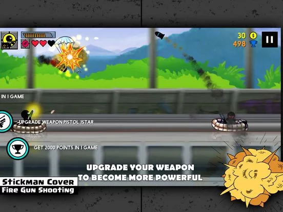 Изображение игры: Stickman Cover Shooting Epic