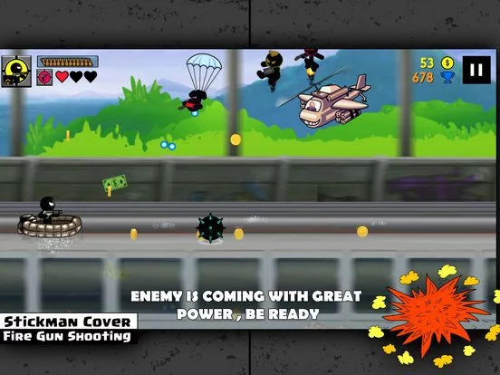 Изображение игры: Stickman Cover Shooting Epic