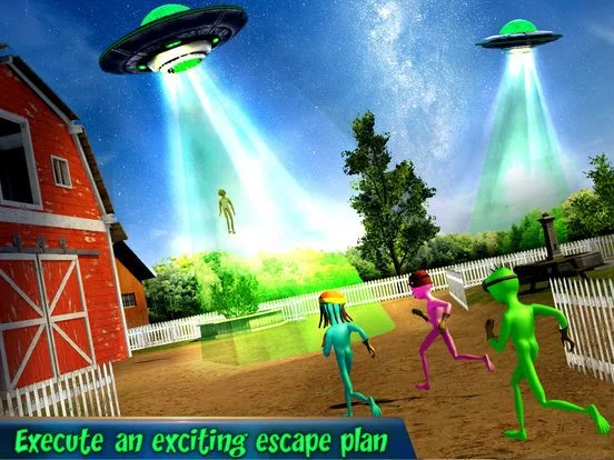 Изображение игры: Scary Green Grandpa Alien