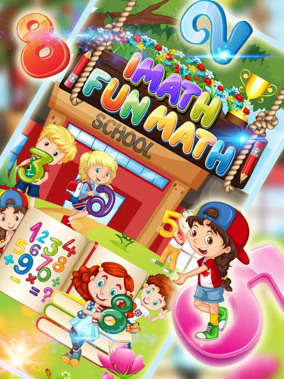 Изображение игры: iMath Fun - Math Problem Solver for Kids