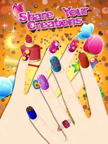 Изображение игры: 'A Fashion NailSalon Makeover: Play Tooniapolish Art Beauty Free Design Game For Girls