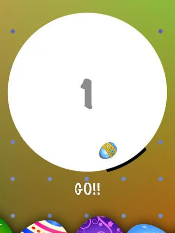 Изображение игры: Bouncing Egg – Play The Eggz On Up it - Circle Pong Rescue Game