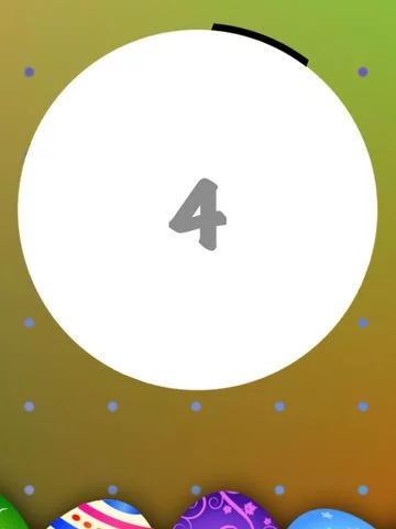 Изображение игры: Bouncing Egg – Play The Eggz On Up it - Circle Pong Rescue Game