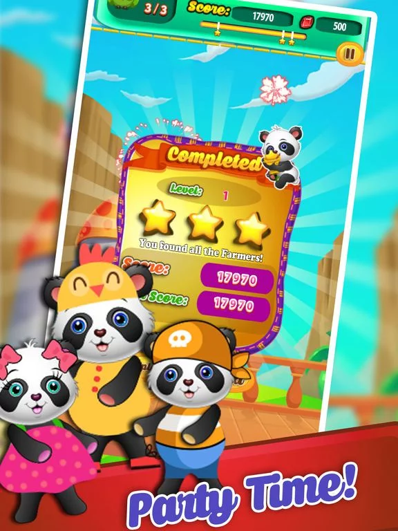 Изображение игры: Panda Bubble Pop