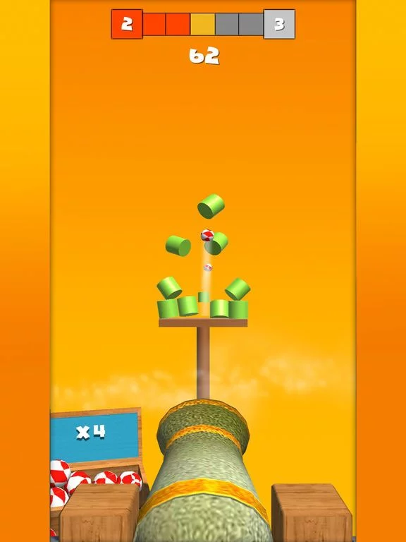 Изображение игры: Hit & Knock the Ultimate Balls