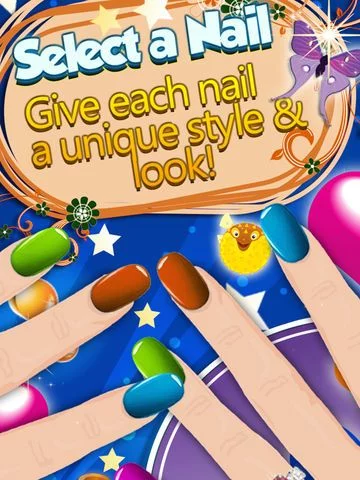 Изображение игры: Mom Nail Salon - Little Princess Virtual Art Nails Salon For Girls and Women