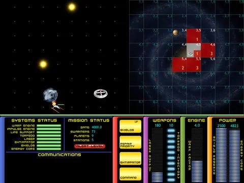 Изображение игры: Galaxy Trek for iPad