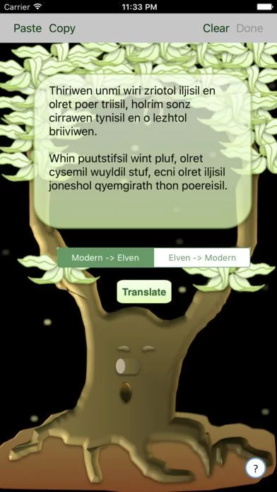 Изображение игры: Elven Talk
