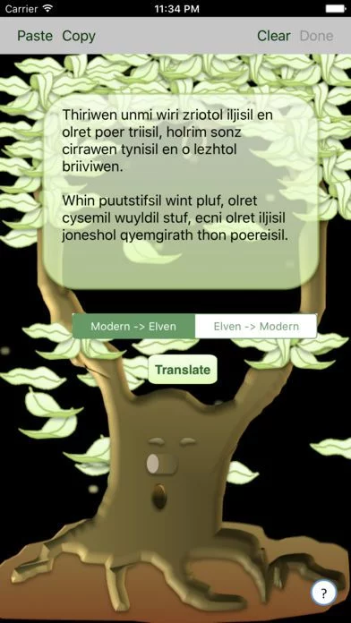 Изображение игры: Elven Talk