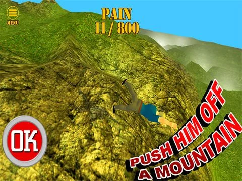 Изображение игры: Kill The Ragdoll Stickman 2 (a physics fall game)