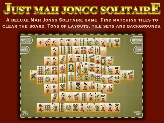 Изображение игры: Mah Jongg Tiles Solitaire