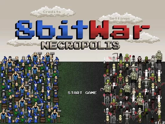 Изображение игры: 8bitWar: Necropolis