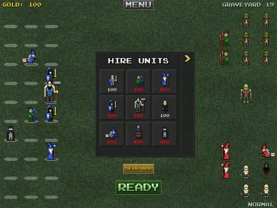 Изображение игры: 8bitWar: Necropolis