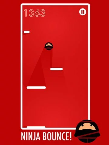 Изображение игры: Bounce Ninja & Mega Fall Fun Games Free