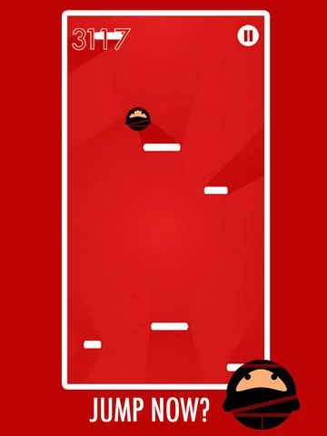 Изображение игры: Bounce Ninja & Mega Fall Fun Games Free