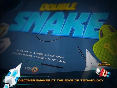 Изображение игры: Double-Snake