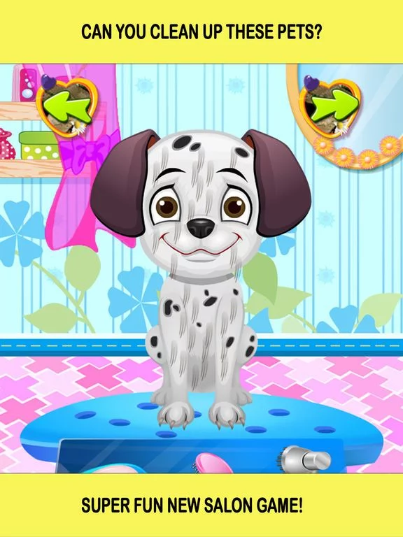 Изображение игры: Baby Pet Hair Salon Makeover Girls Games