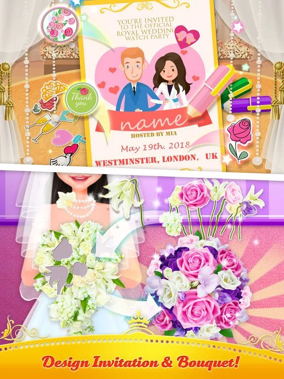 Изображение игры: Royal Wedding Party Planner