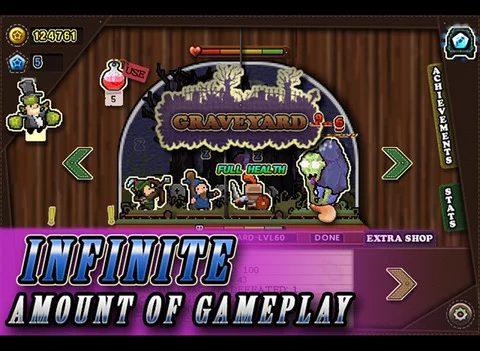 Изображение игры: Tap Heroes - Relaxing Idle Grinder Clicker Game - Defeat Critters Levelup Gather XP and Increase Stats!