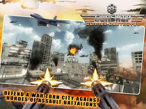 Изображение игры: Gunship Gunner Destroyer