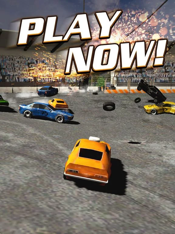 Изображение игры: Car Wars: Free Destruction Derby Game