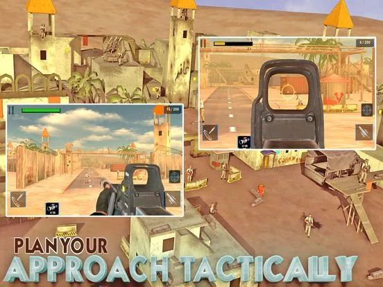 Изображение игры: Sniper Survival - FPS War Game