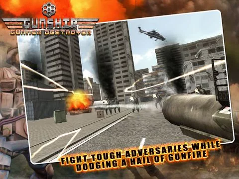 Изображение игры: Gunship Gunner Destroyer