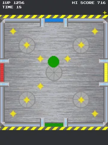 Изображение игры: TiLT! 8-Bit: Retro Arcade Tilt Pinball Action Game
