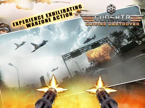 Изображение игры: Gunship Gunner Destroyer