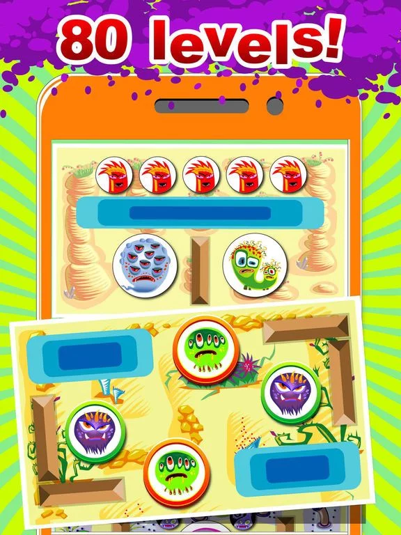 Изображение игры: Bomboom: monsters vs. bombs