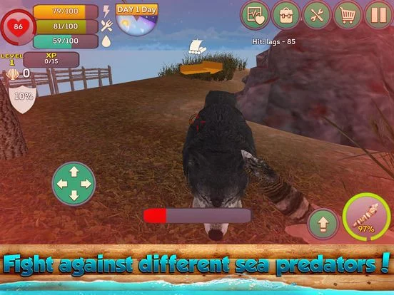 Изображение игры: King Crab Survival Simulator
