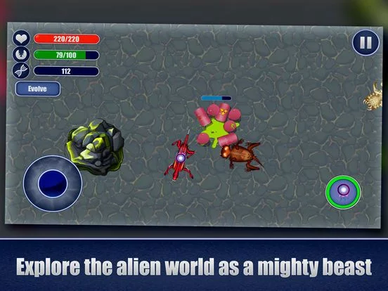 Изображение игры: Evolve Alien Hybrid Monster