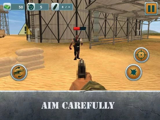 Изображение игры: Sniper Survival Monster Killer