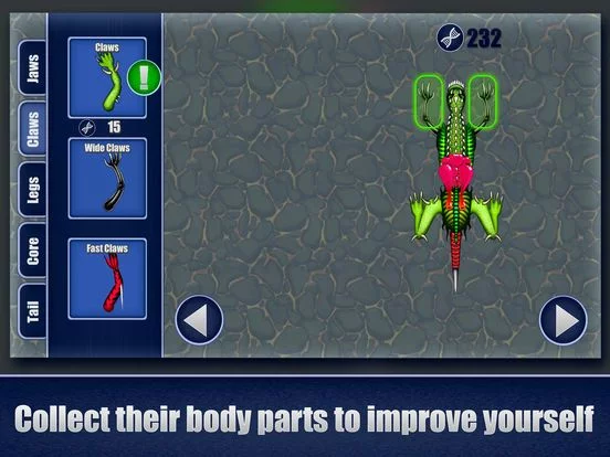 Изображение игры: Evolve Alien Hybrid Monster