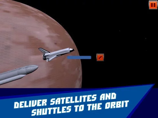 Изображение игры: USA Space Force Rocket Flight