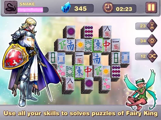 Изображение игры: Fairy Mahjong Magic Quest