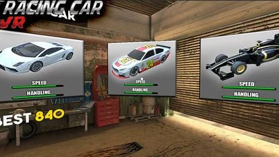 Изображение игры: Racing Car VR Lite