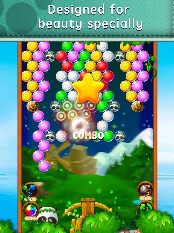 Изображение игры: Candy Panda Shooting