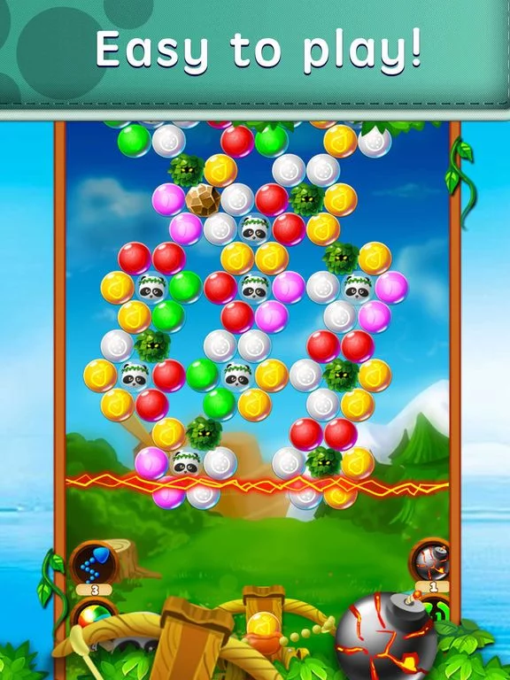 Изображение игры: Candy Panda Shooting