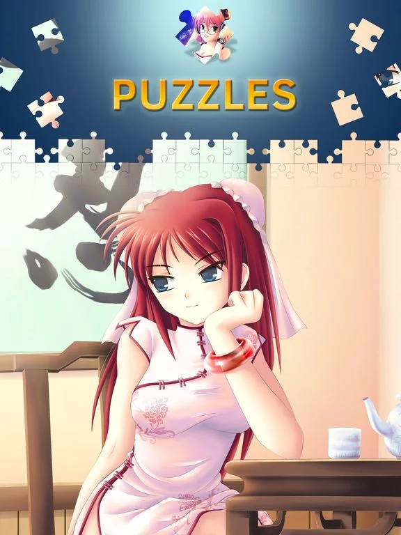 Изображение игры: Anime Jigsaw Puzzles for Adults. Premium