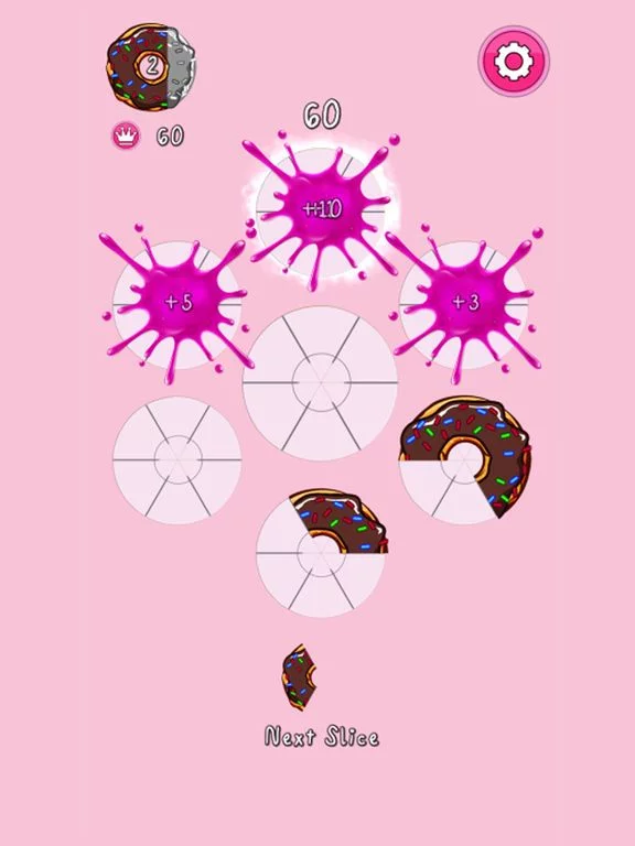 Изображение игры: Donut Slices