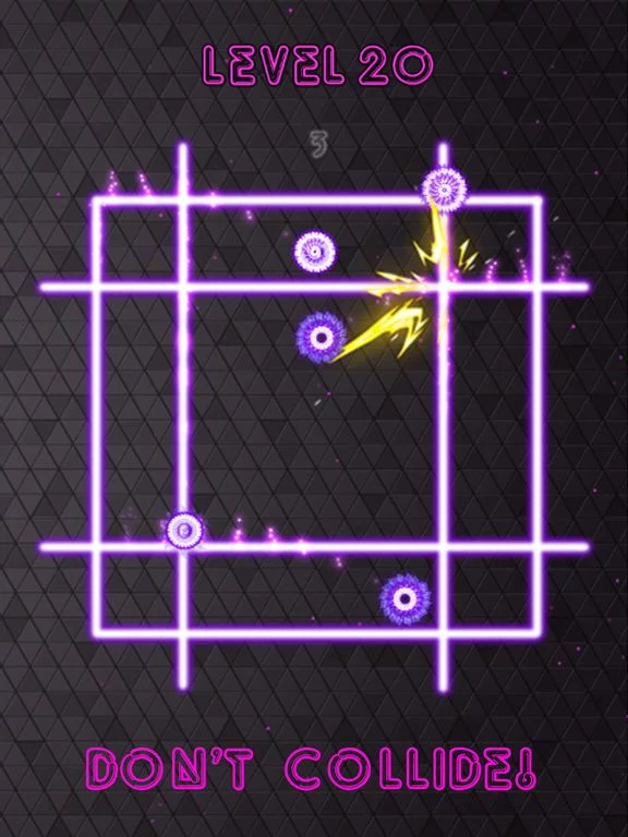 Изображение игры: Looper! Neon balls puzzle