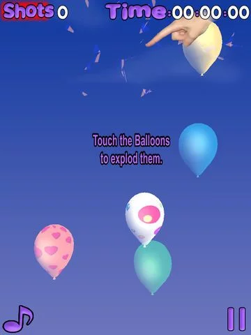 Изображение игры: BalloonShot Lite