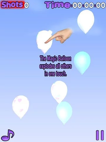 Изображение игры: BalloonShot Lite