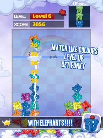 Изображение игры: Falling Elephants