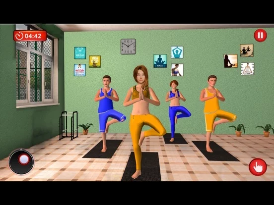 Изображение игры: High School Fitness girl Games