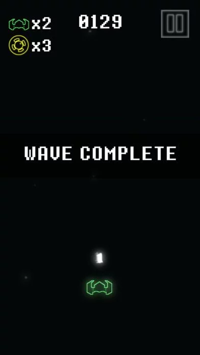 Изображение игры: Old Galaxian