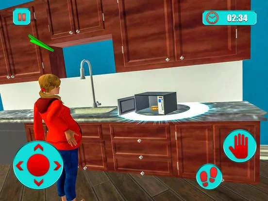 Изображение игры: Virtual Family Pregnant Mom 3D